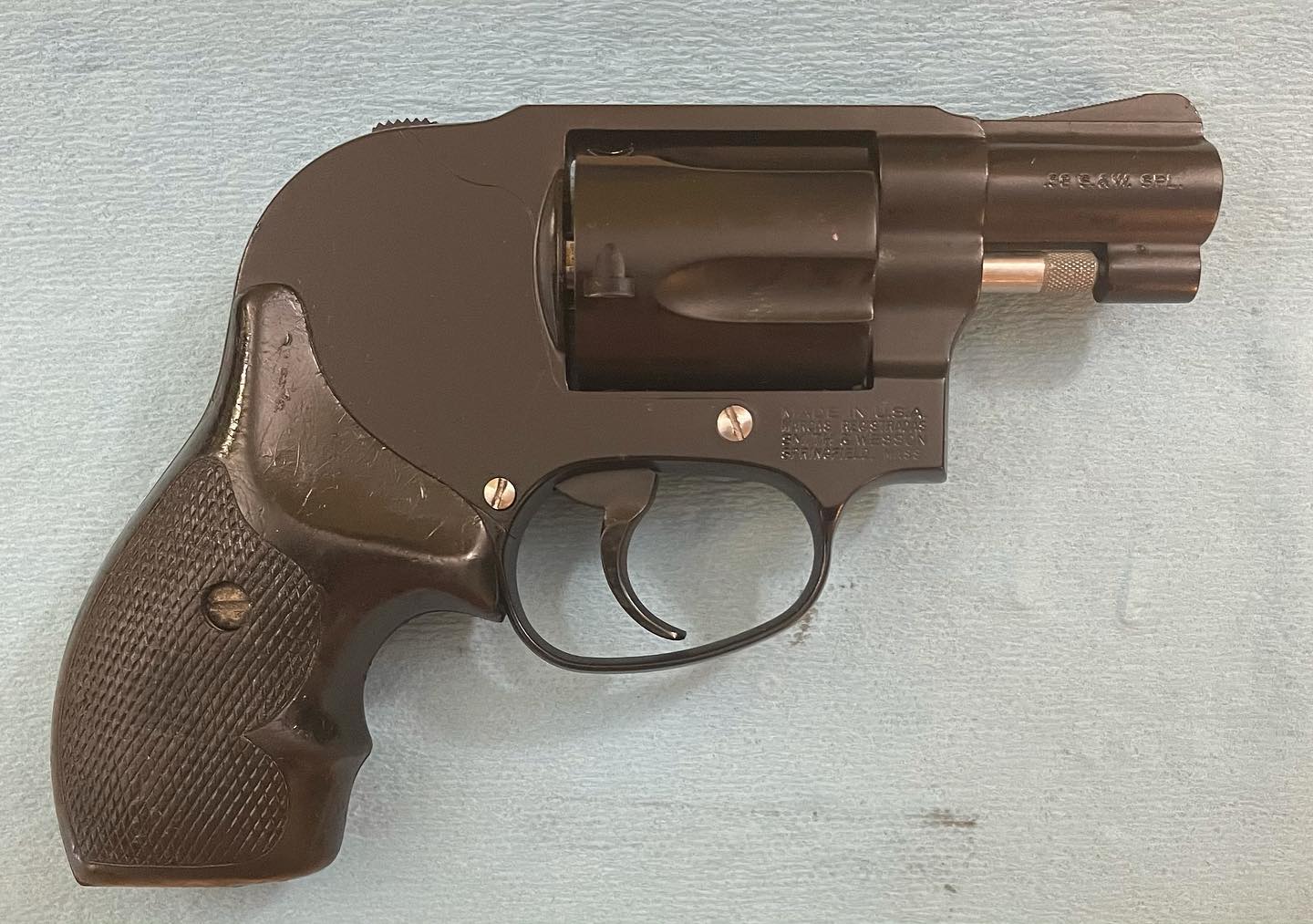 Finished coating job. From stainless to H&K black.